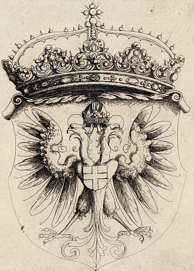 Wappen der Stadt Wien, nach 1540 (Albertina, DG1930/2201)