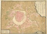 Stadtplan, Wien und Vorstädte (1736)