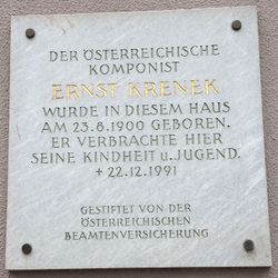 Gedenktafel Ernst Krenek 1180 Argauergasse 3.jpg