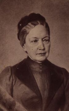 Marianne Hainisch, um 1885