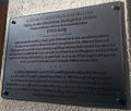 Gedenktafel zu Leben und Werk von Friedensreich Hundertwasser, 1020 Obere Donaustraße 12
