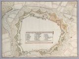 Plan der Stadtbefestigung (1672-1683)