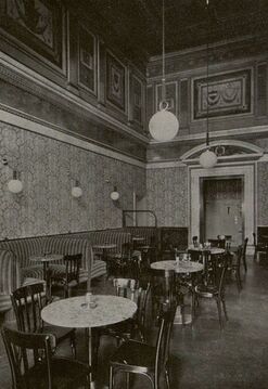Café Franz-Josefs-Bahnhof, 1933