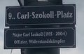 Erläuterungstafel Carl Szokoll, 1090