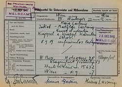 WSTLA Historische Meldeunterlagen K5 Lassnig Maria 1919.jpg