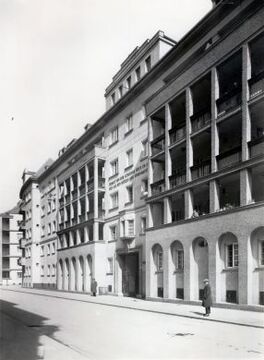 Volkswohnhaus Drorygasse - Fassade Hagenmüllergasse