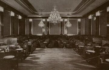 Palais de danse im Kursalon, eingerichtet 1930 nach Plänen von <!--LINK'" 0:1-->