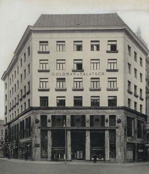 Das Looshaus um 1930