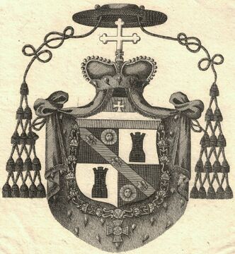 Wappen von Kardinal Migazzi, 1792.