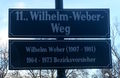Erläuterungstafel Wilhelm Weber, 1110