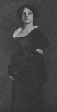 Else Wohlgemuth als "Prinzessin Helene" in <!--LINK'" 0:0--> Der junge Medardus, um 1910