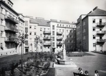 Rudolf-Sigmund-Hof: Innenhof
