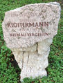 Gedenkstein Therese Klostermann, 1230, Anton-Heger-Platz