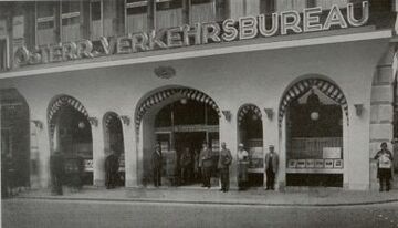 Auskunftsstelle des Österreichischen Verkehrsbüros, 1934