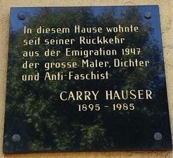 Gedenktafel Carry Hauser, 1130 Maxingerstraße 34.jpg