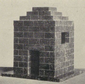 Grabentwurf von Adolf Loos für Max Dvořák, um 1921