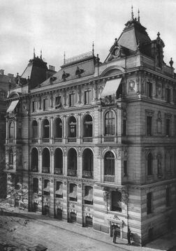 Neubau des Hauses Jacquingasse 6, 1894