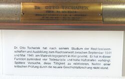 Zusatztafel zum Porträt von Otto Tschadek, 1010 Schmerlingsplatz.JPG