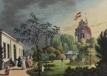 "Kleines Parterre", 1824