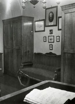 Arbeitszimmer von Franz Grillparzer im <!--LINK'" 0:0-->, 1941