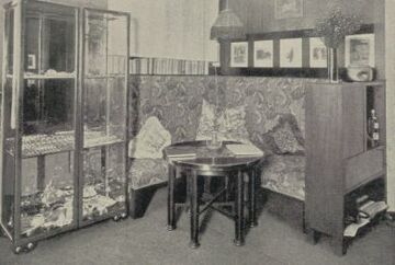 Alser Straße 53: Wohnzimmer von Hugo Haberfeld, gestaltet von Adolf Loos, 1903