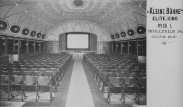 Kinosaal des Elitekino (um 1910)
