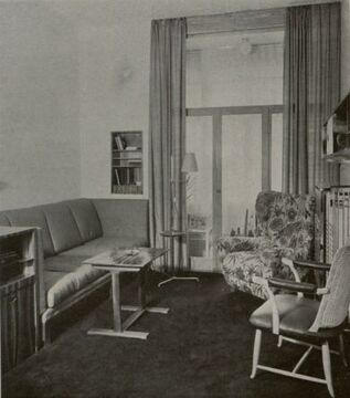 Interieur von Ernst Lichtblau, 1933