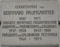 Gedenktafel Bernhard Paumgartner-1040 Frankenberggasse 7