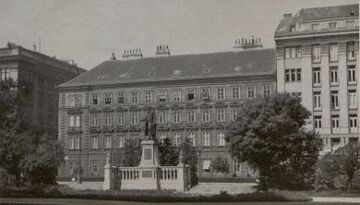 Das Palais vor dem Umbau, um 1930