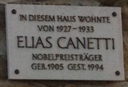 Gedenktafel Elias Canetti, 1130 Hagenberggasse 47.jpg