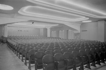 Zuschauerraum des Kinos Wienzeile (21. August 1956)