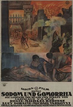Filmplakat "Sodom und Gomorrha" (1922)