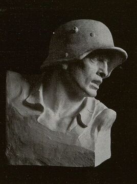 Josef Heu, Kopf eines Stürmers, 1934