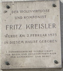 Gedenktafel Fritz Kreisler, 1020 Große Schiffgasse 21.JPG