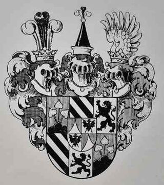 Gräfliches Wappen des Franz Joseh Saurau