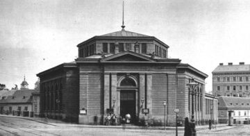 Fassade der Markthalle (um 1885)