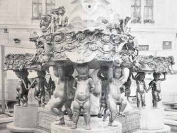 Detail des Karl-Borromäus-Brunnens, 1909