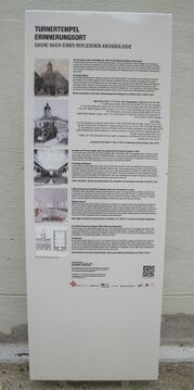 Gedenktafel Erinnerungsort Turnertempel (2012)