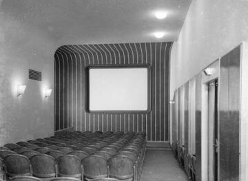 Innenansicht des Metropol Kinos (um 1953)
