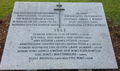 Gedenkstein für tschechische WiderstandskämpferInnen, 1110 Zentralfriedhof, Gruppe 40