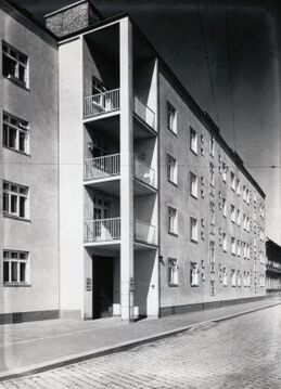 Fassade Donaufelder Straße