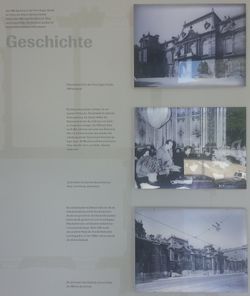 Hinweistafeln zur Zentralstelle für jüdische Auswanderung im Palais Rothschild, 1040 Prinz Eugen Straße 20-22.jpg