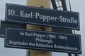 Erläuterungstafel Karl Popper, 1100