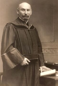Friedrich Boskovits als Laienrichter am Handelsgericht/Oberlandesgericht Wien, um 1920
