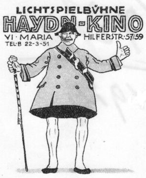Logo des Haydnkinos (ab 1916)