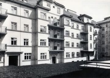 Wohnhausanlage Lienfeldergasse: Innenhof
