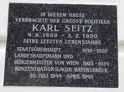 Gedenktafel Karl Seitz, 1190 Himmelstraße 43.jpg