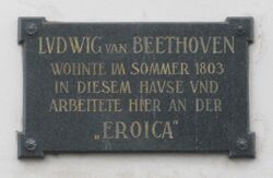 Ludwig van Beethoven Gedenktafel Döblinger Hauptstraße 92.jpg