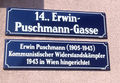 Erläuterungstafel Erwin Puschmann, 1140