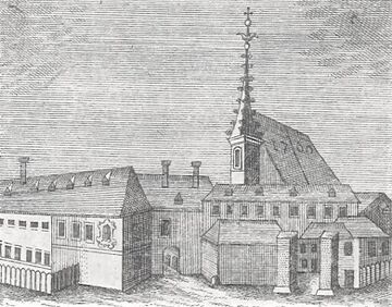 Kirche im Spital St. Marx (1767)